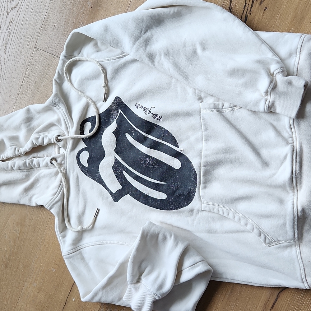 Ivory colored hoodie